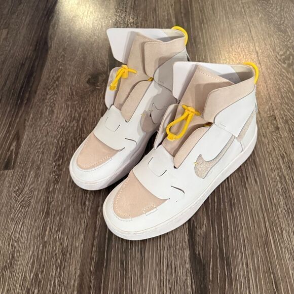 Nike Women's Vandalised White/Chrome Yellow - Picture 5 of 7